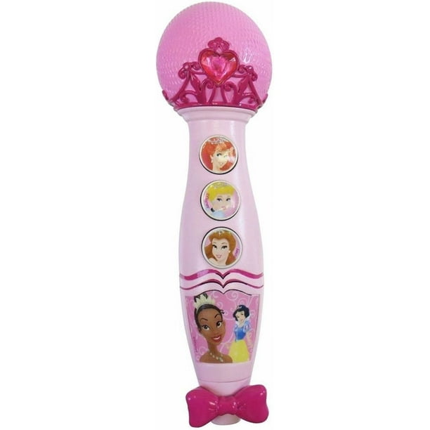 Disney Princess Royal Musical Microphone Plays 3 Songs Cinderella Ariel