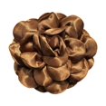 thumbnail image 4 of Broche de flores de satén Fernando forma de camelia para solapa pinza para El pelo Marrón, 4 of 8