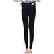 thumbnail image 2 of Leggings de lana de cordero gruesa para mujer con forro polar añadido, pantalones largos, pantalones de poliéster para mujer, 2 of 9