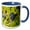 Blue/White, variant on 3drose, Clusters of Grenache Grapes in a Yakima Valley, Wa, Vineyard., 11oz Mug