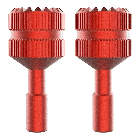 2 uds Mini conador telescópico conador Grip Thumbsticks reempzo Rojo Zulema Pulgar de la palanca de mando