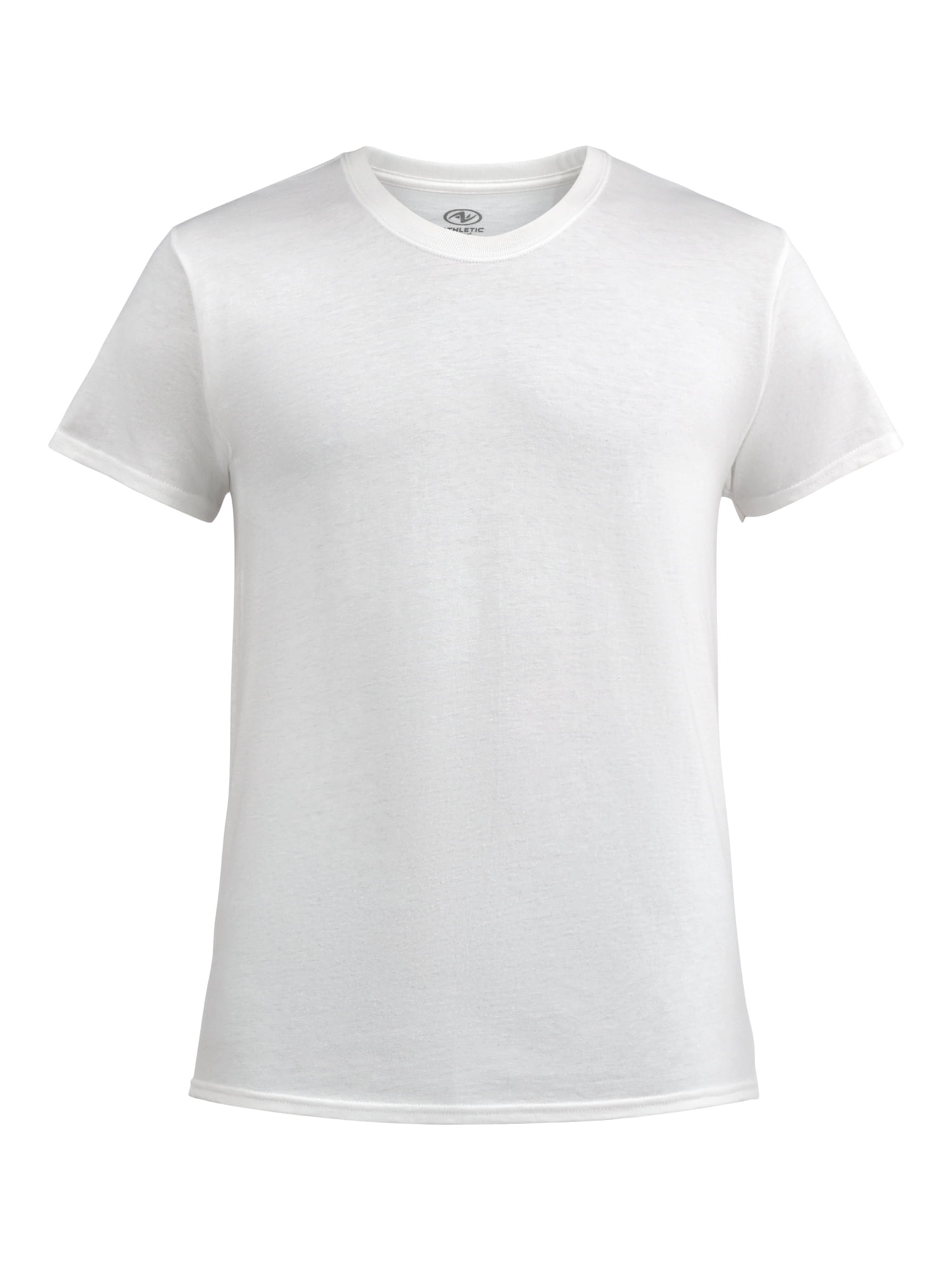 Athletic Works Men's and Big Men's Cotton Active Tee, 4-Pack, Sizes XS-5XL