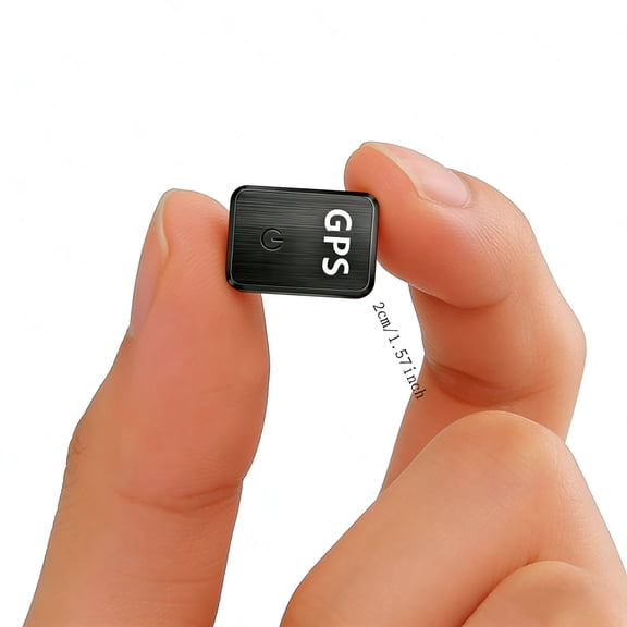 0.8 inch!Hidden Mini GPS Tracker for Vehicles Portable Real Time Magnetic Tracking Device Car Full Global Coverage Location Kids Dogs Trucks Person No Subscription Required Monthly Fee (Mini Size ﻿)