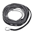 thumbnail image 4 of Correa de remolque para coche, cuerda de cabrestante sintética de alta resistencia para automóvil, ATV Gris, 4 of 8