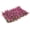 Pink, variant on 40X60Cm Artificial Mat Grass Lawns Wall Hedged Fence Foliage Panel Home Weddings Decors Artificial Lawns/Turf/Carpets For Garden Dark Purple Smile Home