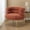 Orange, variant on Gericco Wide Accent Chair, Boucle Upholstery, Metal Legs for Living Room & Bedroom, Beige