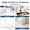 AS SHOWN, variant on Clear Shower Splash Guard Kit, Universal Fit Bathtub Water Stopper, Self-Adhesive Corner Guard for Shower or Bath, Mold-Resistant Design