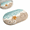 1.3 x 2ft Starfish, variant on Half Round Door Mat for Front Door, Non-Slip Low Profile Entryway Rug with Vintage Mosaic Pattern, Decorative Indoor Outdoor Welcome Mat for Patio Porch Entrance (36" x 24")