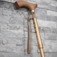 thumbnail image 5 of Bastón plegable Switch Sticks para mujer y hombre - Ajustable de 81 a 94 cm, ligero, con mango ergonómico de madera y punta de goma antideslizante. Soporta 120 kg. Bastones para mujer para mayor estab, 5 of 5