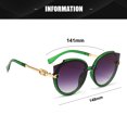 thumbnail image 2 of Gafas de sol anti-ultravioletas de las gafas de sol de la playa del tiroteo de la calle de la tendencia de la moda, hechas de PC y de hoja, 2 of 5