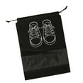 thumbnail image 1 of Bolsa de Zapatos de Viaje Bolsas de Lavandería con Cordón No Tejido Bolsa de Accesorios para Zapatos Ligera para Clase de Yoga, Correr, Bailar, Ejerci Negro 32x44cm Macarena Bolsa con cordón, 1 of 8