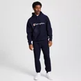thumbnail image 2 of Champion Adult Sizing Iconic Embroidered Hoodie - Navy, 2 of 6
