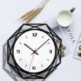 thumbnail image 3 of DPTALR Nordic Style Wall Clock Silent Transparent Acrylic Clock Home Living Room, 3 of 7