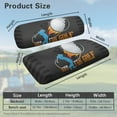 thumbnail image 3 of POLERO Golf Cart Seat Cover for Women Men, Born For Golf Breathable Universal Ezgo Golfcart Front Seat Cover Easy to Install Vehicle Accessories, 3 of 8