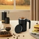 thumbnail image 4 of Taza de café magnética autoagitante con pantalla LCD de temperatura | 380ml 304 Stainless Steel Liner | Tapa resistente a derrames, mezcla automática, fácil de limpiar, ideal para té, batidos de, 4 of 6
