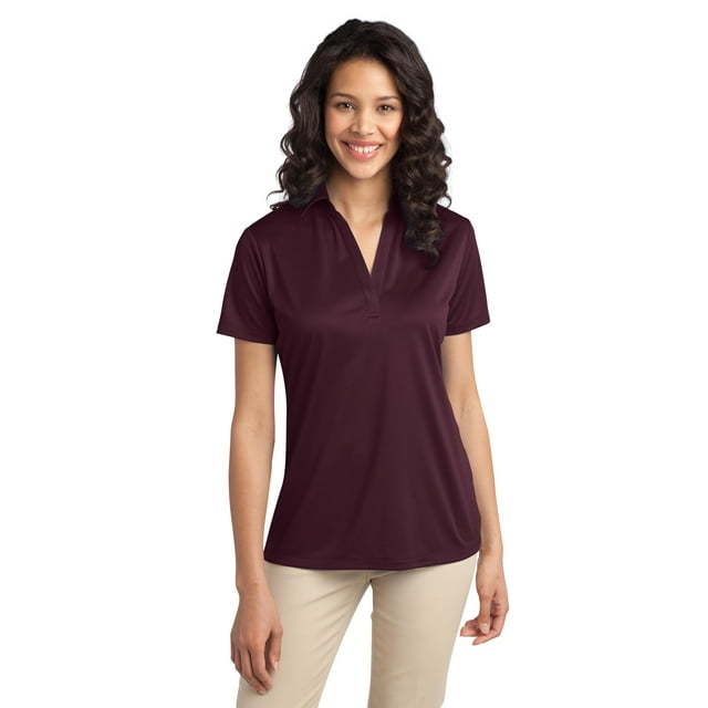 Polo de rendimiento Port Authority® Ladies Silk Touch™. L540 Autoridad Portuaria L540