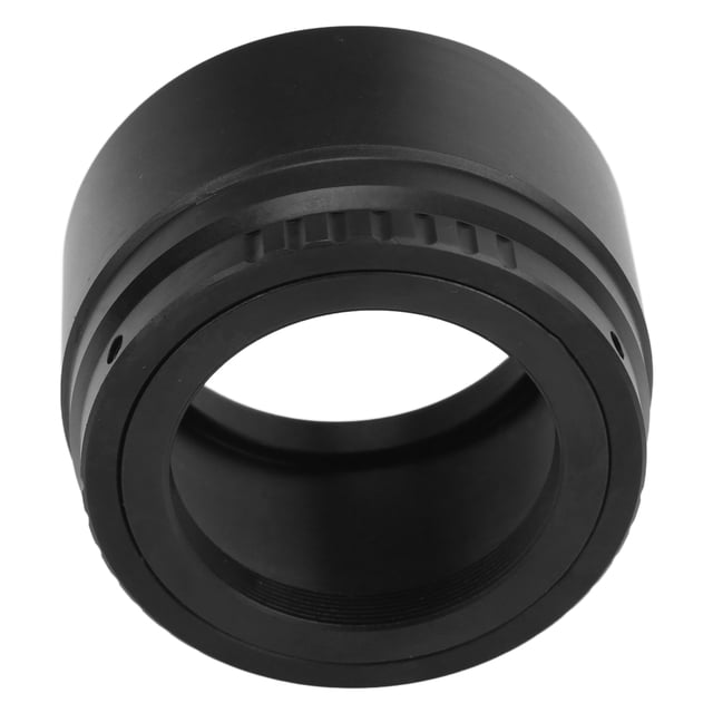 Anillo adaptador de lente, anillo adaptador de lente Adaptador de lente de aluminio Accesorio para cámara Confiabilidad excepcional