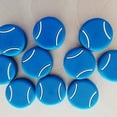 thumbnail image 4 of 5 Pieces Tennis Rackets Shock Absorber Dampeners Anti-vibration Vibration Shock-absorption Dampeners Reduction Dampers Buffers Accessories Professional Blue, 4 of 7