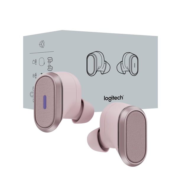 Auriculares Bluetooth con cancelación de ruido Logitech Zone True Rose