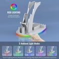 thumbnail image 6 of LED Light Stand Desktop Storage Holder for Game Controllers Game Card Organization Rack Display Bracket, 6 of 9