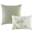 thumbnail image 3 of Laura Ashley Natalie Bonus Comforter Set, King, Soft Green, 3 of 5