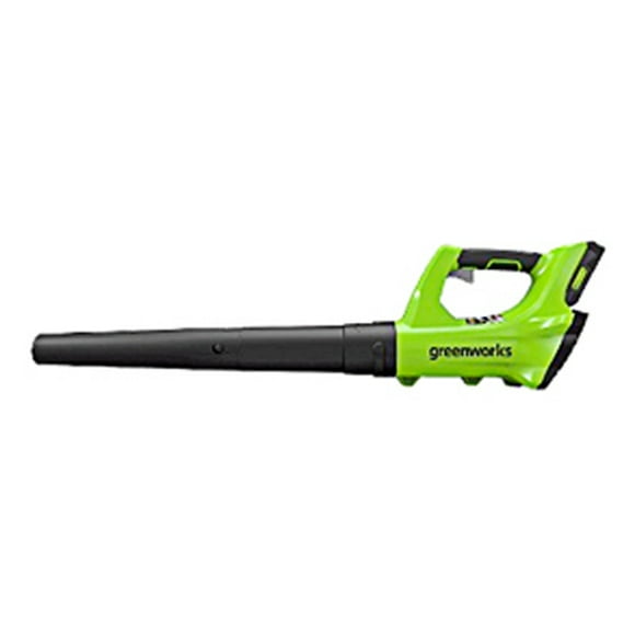 Greenworks Axial Cordless Leaf Blower, 24-Volt Lithium Battery, 100-MPH