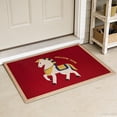 thumbnail image 5 of ERK 1Pcs Horse Zodiac Year Themed Area Rug For Home Floor Mat With Modern Design, 5 of 5