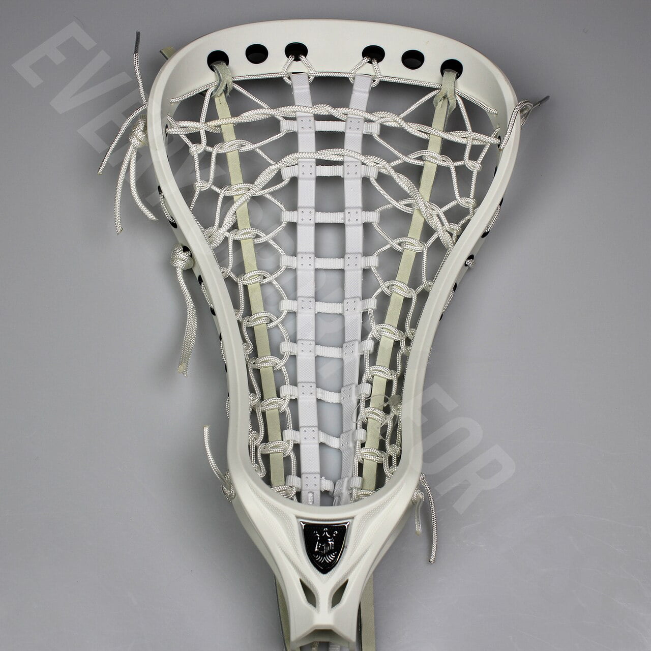 White and Black Lists @ $140 NEW Brine Mantra III Women's Strung Lacrosse Head 