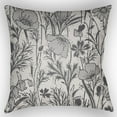 thumbnail image 6 of Chinoiserie Floral 20 x 20 x 4 Made to Order Throw Pillow, 6 of 7