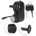 thumbnail image 3 of Electric Scooter Lgnition Lock for Kukirin for G2 for Max 5pin Integrated Throttle Switch Lock with Key, 3 of 5