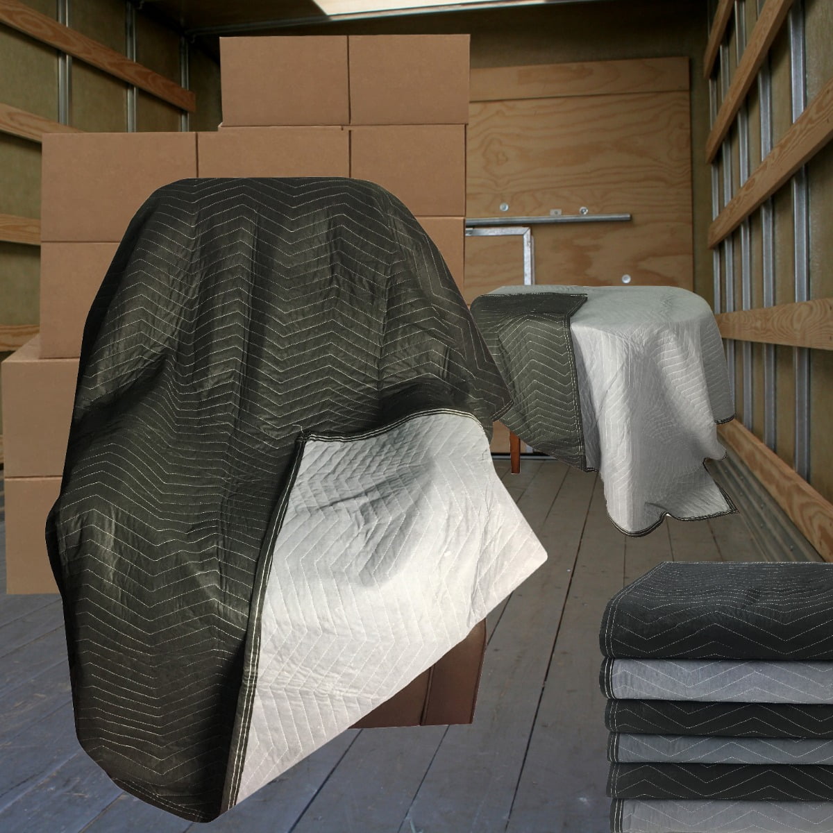 uBoxes Extra Performance Blankets Cotton Poly 75lbs/doz (12 Pack)