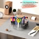 thumbnail image 2 of CraftGenes Organizador de bolígrafos para escritorio – Portalápices acrílico con empuñaduras de mano Organizador de escritorio giratorio extra grande 360 ​​con 7 compartimentos extraíbles para oficina, 2 of 9