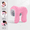 Pink, variant on Memory Foam Nap Pillow Orthopedic Support Desk Napping Neck Support Pillow Breathable Ergonomic Design Travel Pillow Office Rest