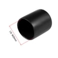 thumbnail image 3 of Uxcell 0.79'' Screw Thread Protectors Rubber Vinyl End Caps Rubber Black 10pcs, 3 of 6