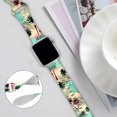 thumbnail image 3 of Bacdoilq Palm Tree Smartwatch Bands Pulsera De Verano Compatible Con Reloj De 42 Mm, 44 Mm, 45 Mm, Correa De Silicona Suave De Repuesto Para La Serie 10/9/8/7/6/5/4/3/2/1/Se, 3 of 4