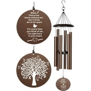 The Wind Chime CO Memorial Wind Chimes, 40" Inch Sympathy Wind Chimes Gift for The Loss of A Loved one, Home Decor Outdoor Garden, Soothing Melodic Tones