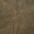 thumbnail image 3 of Madison Park Lexi 23" Round Transitional Wood Accent Table in Natural/Black, 3 of 4