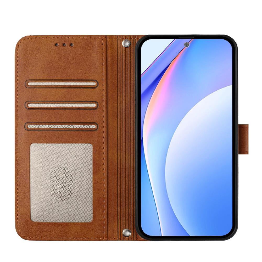 Phone Case for Motorola Moto G Power 2021 Flip Folio Pu Leather Card Slots Holder Kickstand Magnetic Rfid Blocking