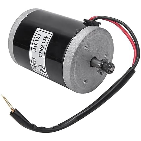 for My6812B 12 Motor, My6812 12V 120W High Speed Small Brush Motor with Belt Pulley Electric Scooter E Accessory$$Sport & Recreation Other