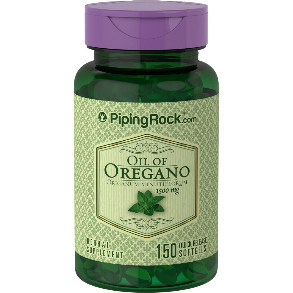 150 Liquid Capsule Oil of Oregano 1500 mg Antioxidant Immune System