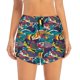 thumbnail image 2 of Balery Colorful Carp Streamer Pantalones cortos deportivos para mujer con forro y dos bolsillos, elásticos, para entrenamiento, gimnasio, yoga-Large, 2 of 7
