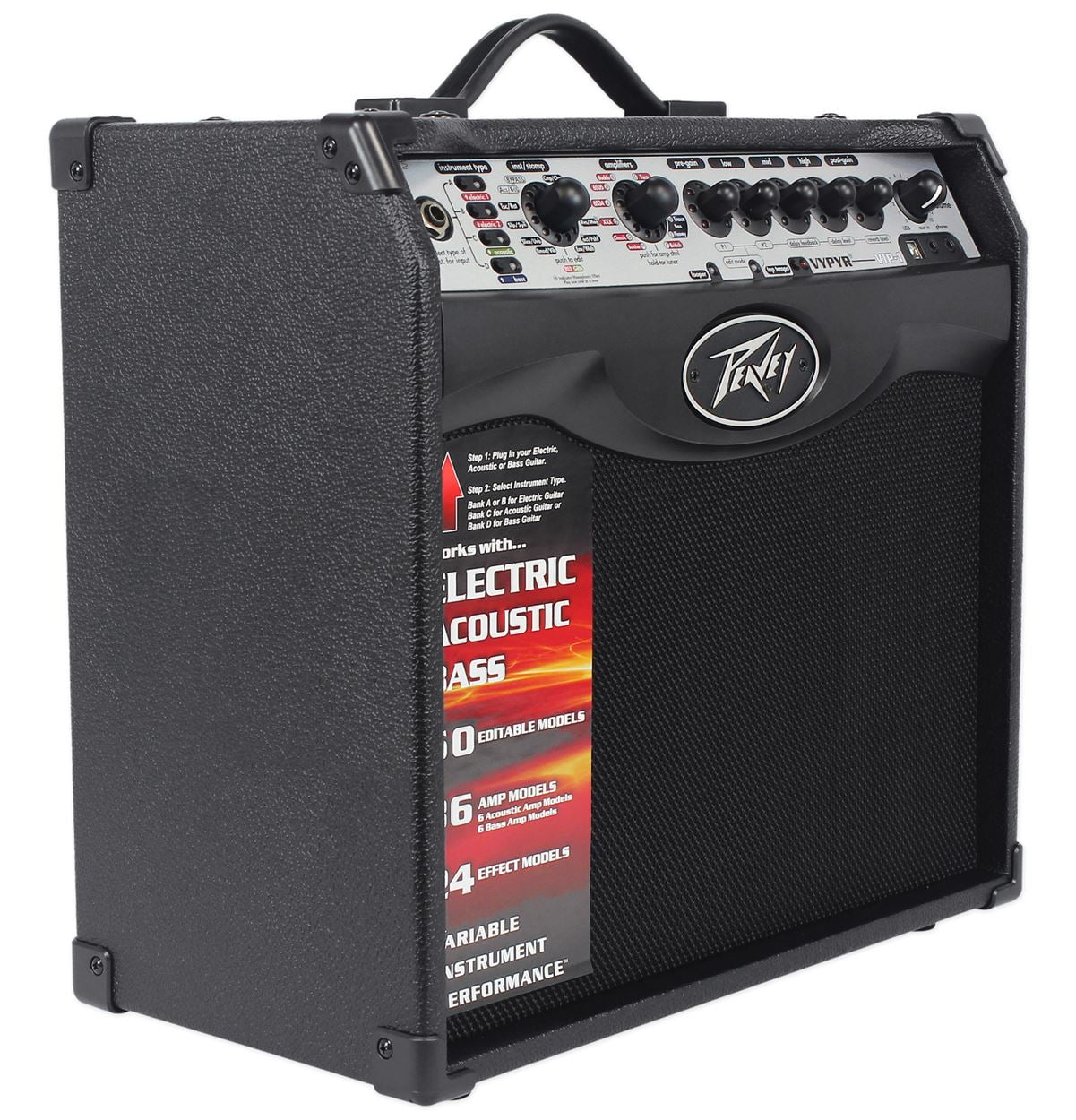 Peavey vypyr vip 1 deals guitar modeling amp