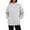Grey, variant on Women's Hoodless Solid Color Pullover Sweater with Side Pocket Long Sleeve Crewneck Soft Comfortable Casual Wear for Everyday Outfits Womens Casual Pullover Tops Long Sleeves Casual Shirts