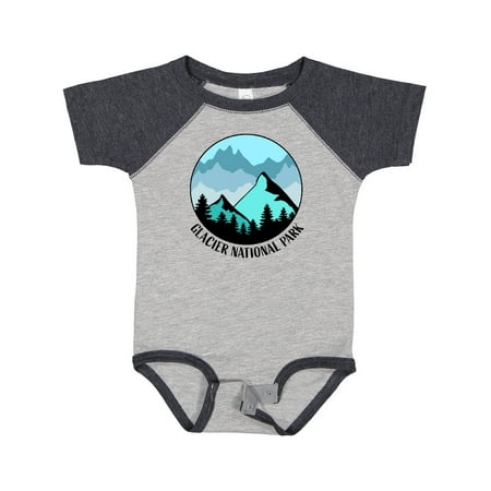 

Inktastic Glacier National Park Montana Mountains Gift Baby Boy or Baby Girl Bodysuit