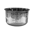 thumbnail image 2 of Cateissary Compatible con NS-TSC10 - Olla arrocera funcional, interior de acero inoxidable, duradera, útil, extra para almacenamiento de Cocina y Comedor plata 1.6L, 2 of 5