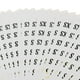 thumbnail image 4 of 2x Etiqueta de Tamaño XS 2XL 3XL 4XL 5XL 6XL 1,4 Cm de Diámetro 70 Hojas Etiquetas Adhesivas Etiquetas Adhesivas Etiquetas de Papel 2 piezas, 4 of 8
