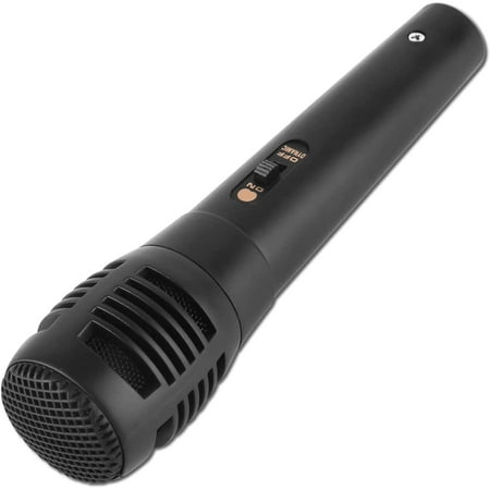 RISEBASS Dynamic Microphone Unidirectional Wired Karaoke Speaker Mic 5 ft. Cord