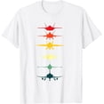 thumbnail image 1 of Camiseta Vintage Air Force Fighter Jets F-4 F-111 F-15 F-16 F-22 F-35, 1 of 2