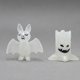 thumbnail image 2 of Luminosa Halloween Escultura Fantasma Dibujos Animados Festival Regalos para Contenedores Vidrio Oficina Mini Jardín Diy, 2 of 7
