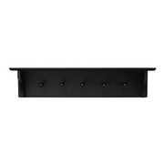 Kiera Grace Kieragrace Traditional floating-shelves, 24 x 4.5 x 5.5 inches, Black